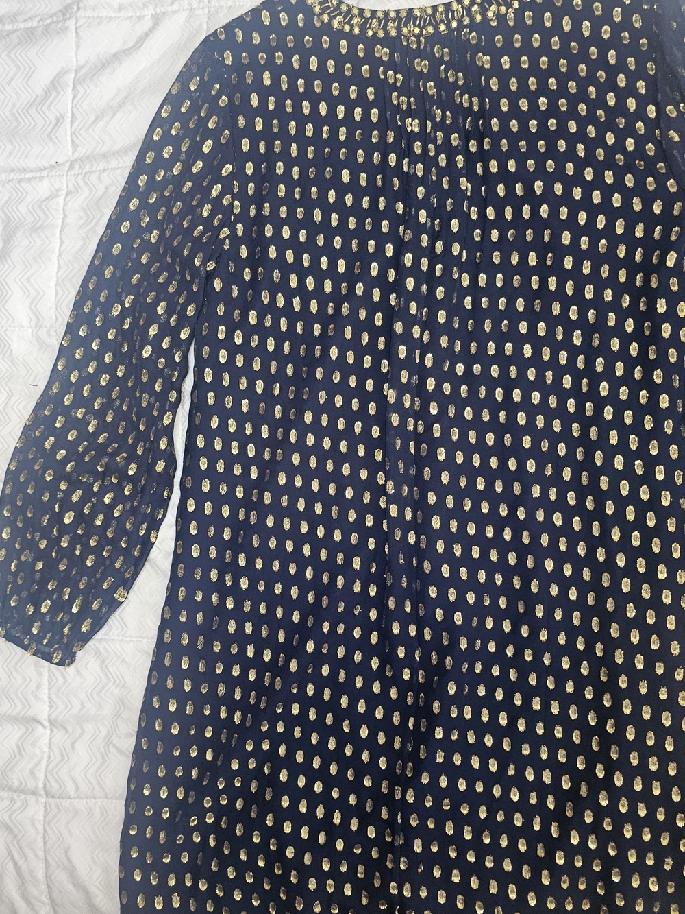 Lilly Pulitzer Colby Silk Tunic Dress Sz 14 - Picture 5 of 5